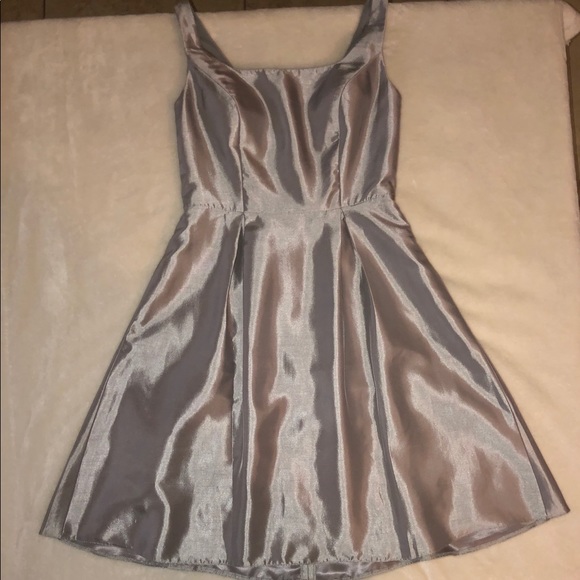Jasmine Bridesmaid Silver dress SIZE: 8 - Picture 5 of 6